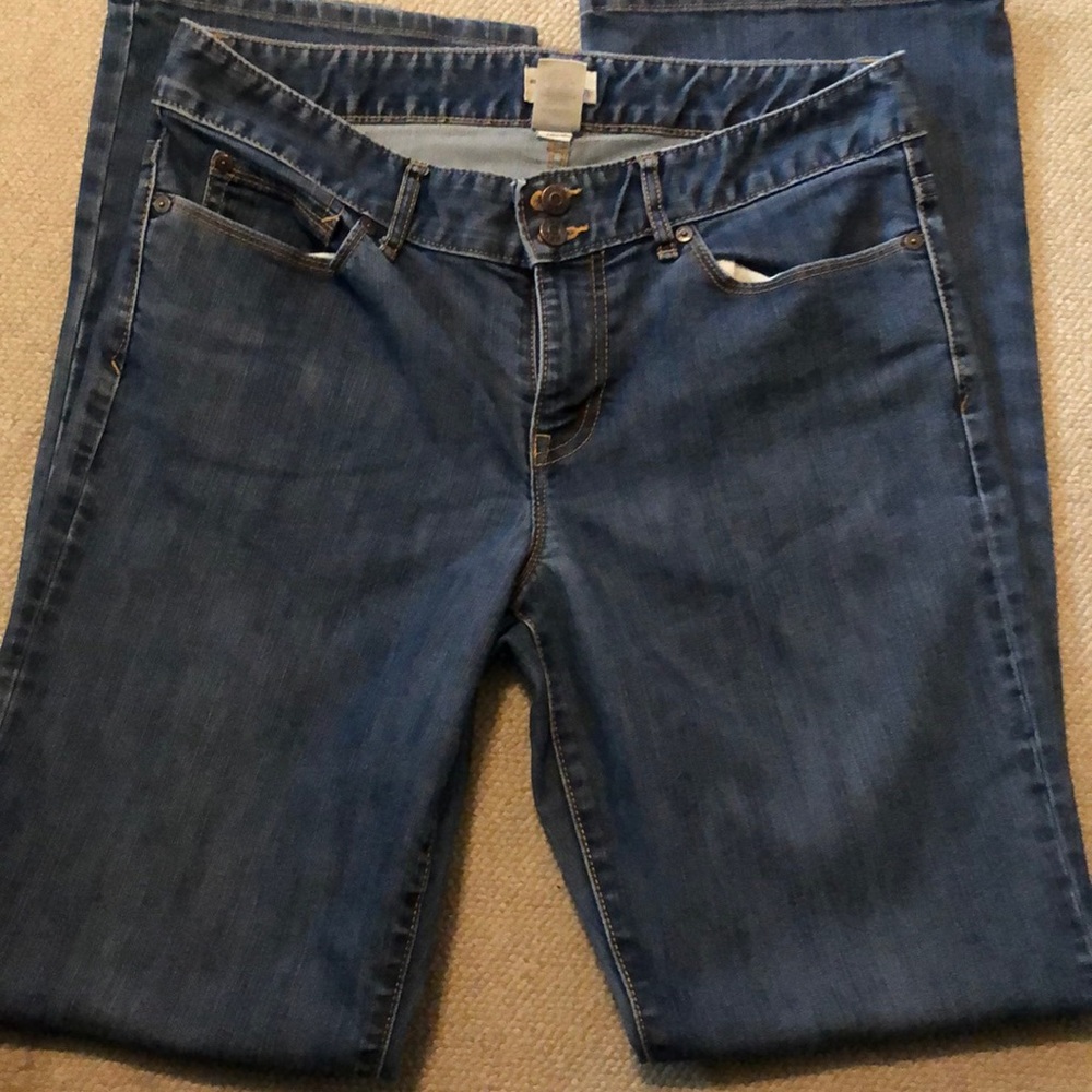 Gap size 10 jeans . Bootcut